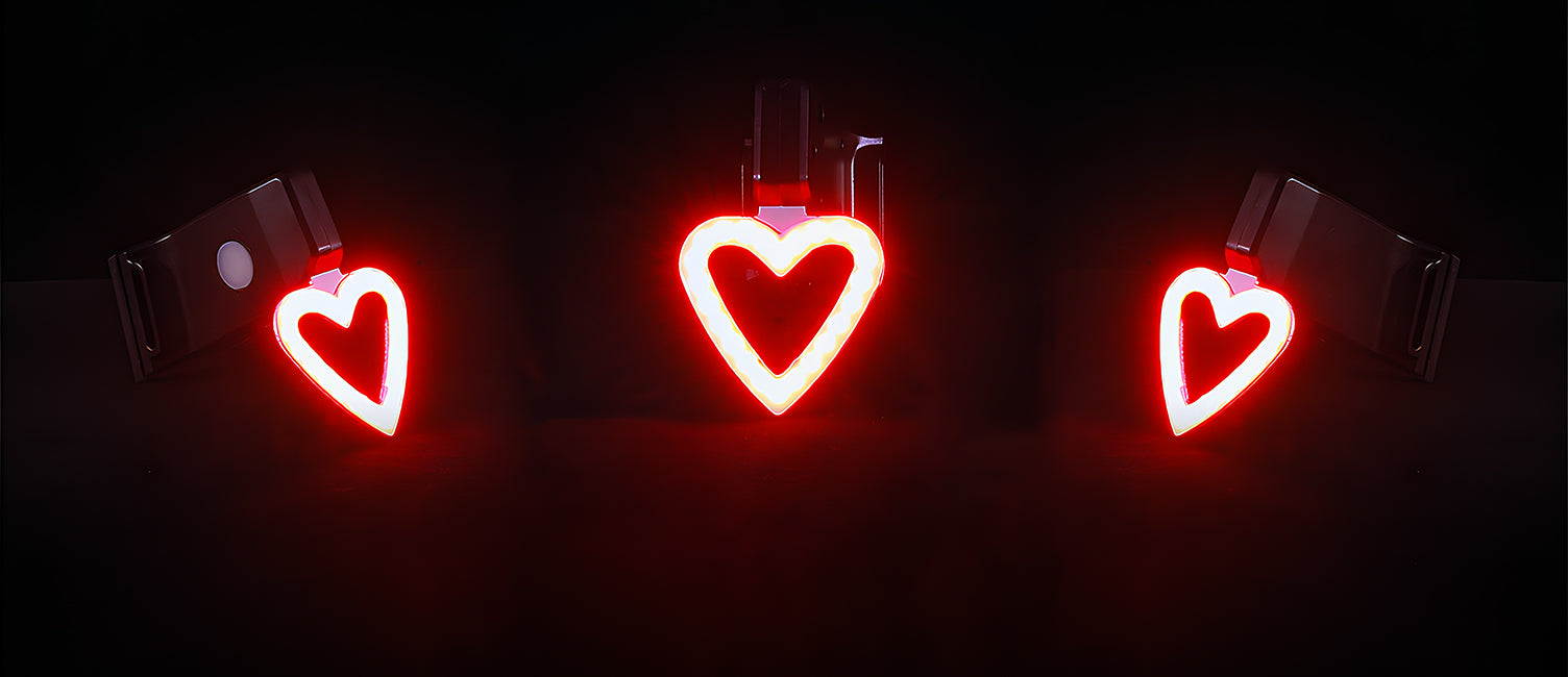 Heart-Shaped LED Bike Light 2 Cyclamore LED Bike Tail Light 9