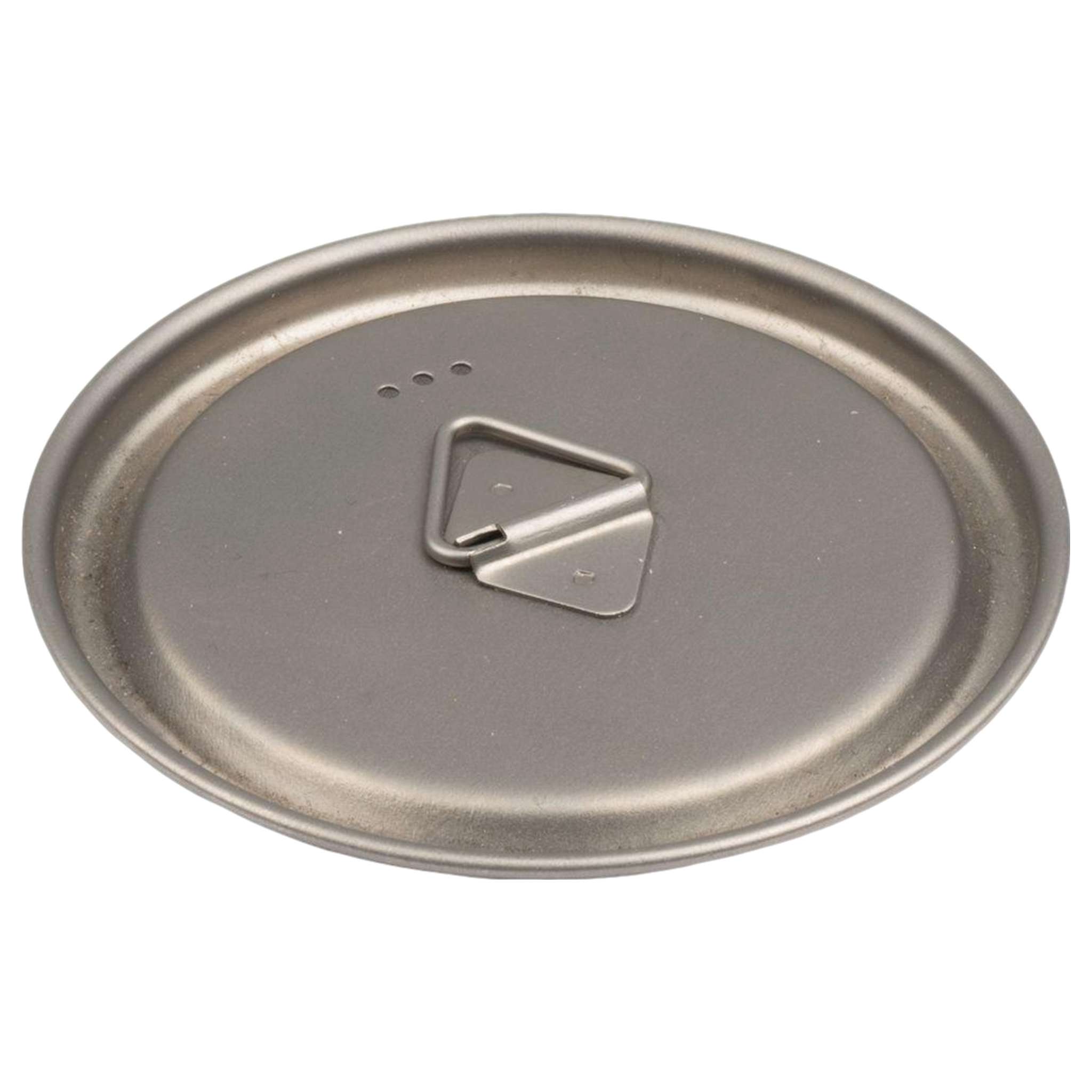 Olicamp Titanium Space-Saver Mug with Lid - Lightweight Camping and Backpacking Mug, 550ml