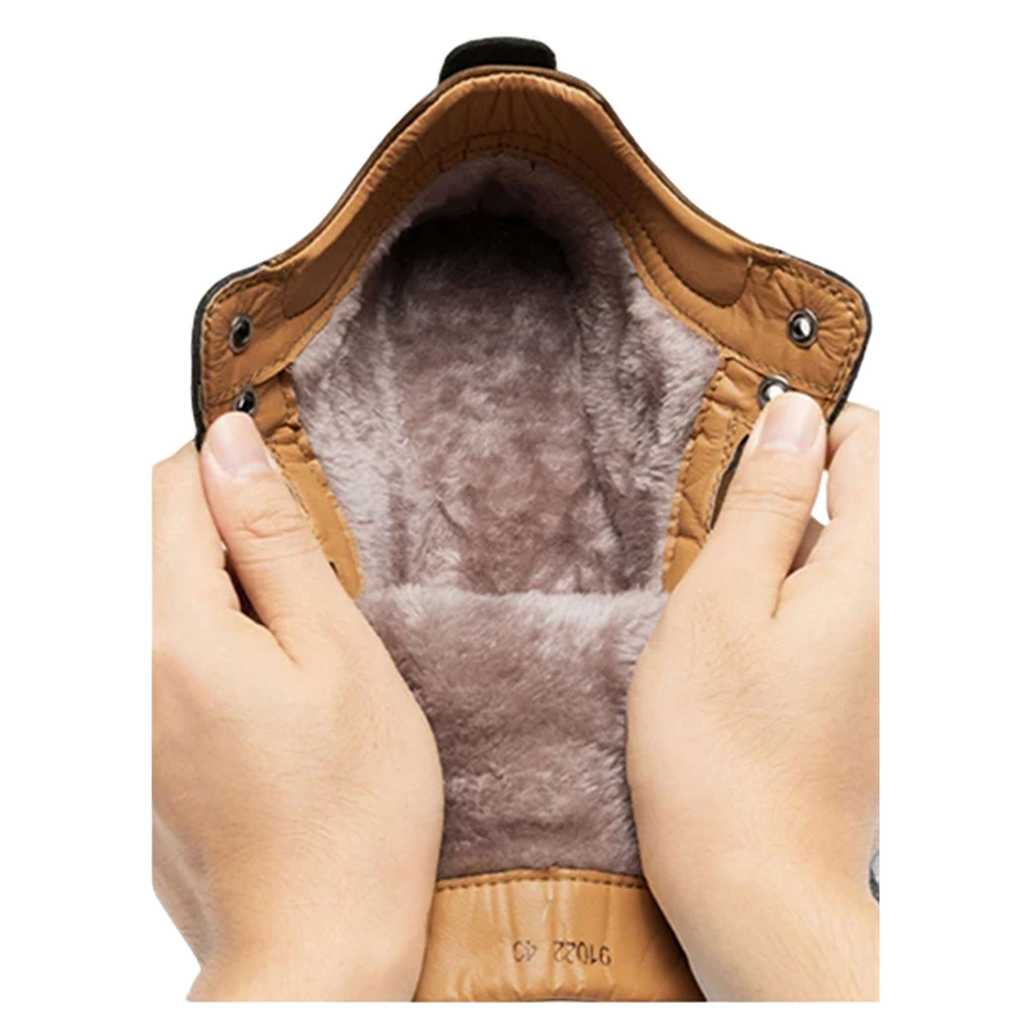 High-Top Winter Hiking Sneakers - Men's