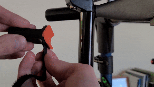 Heart-Shaped LED Bike Light 5 heart light install lowest