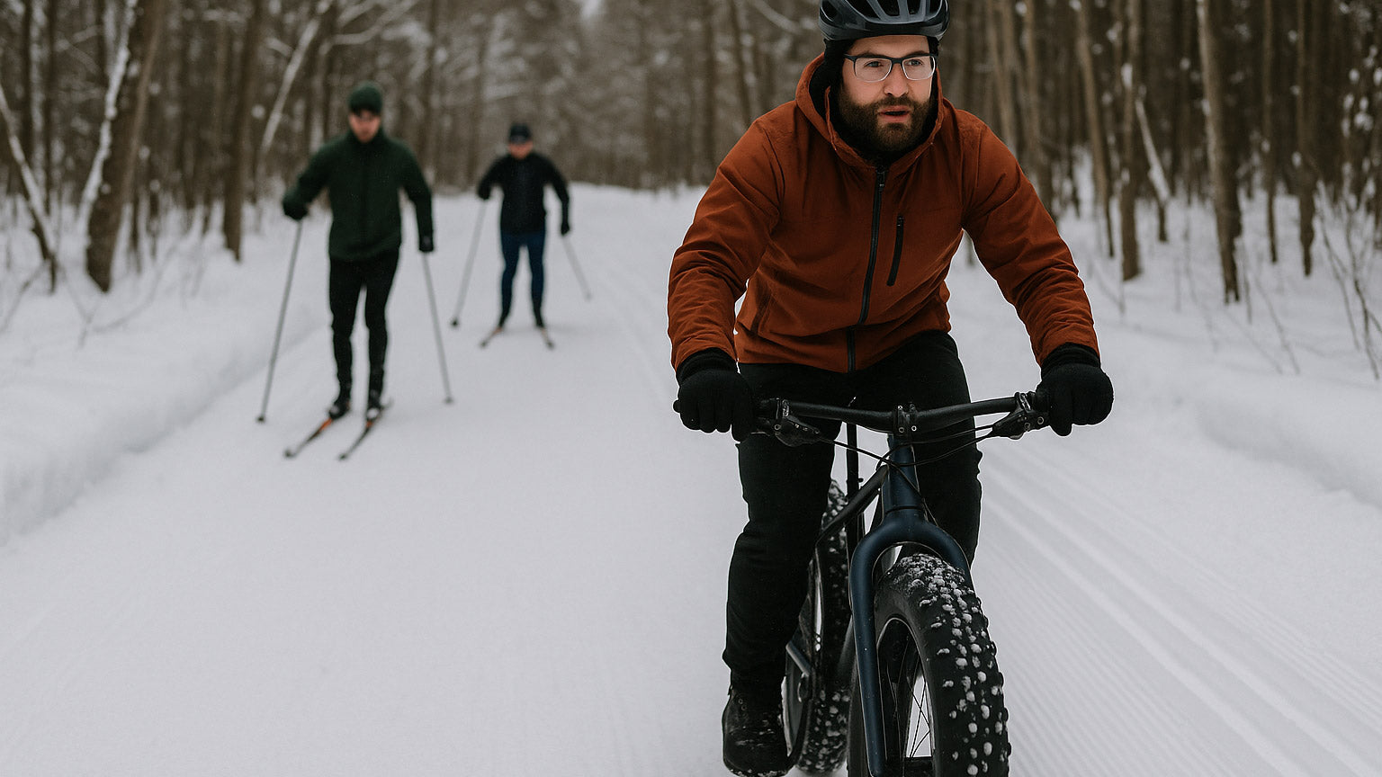 How to Fat Bike on Groomed Nordic Trails Without Getting Kicked Off