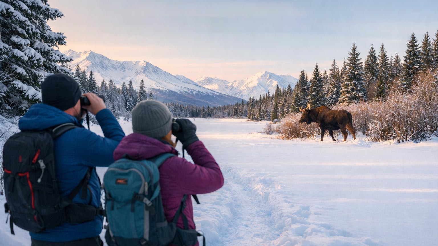 Winter Trail Wildlife Encounters: How to Stay Safe Without Stressing Animals