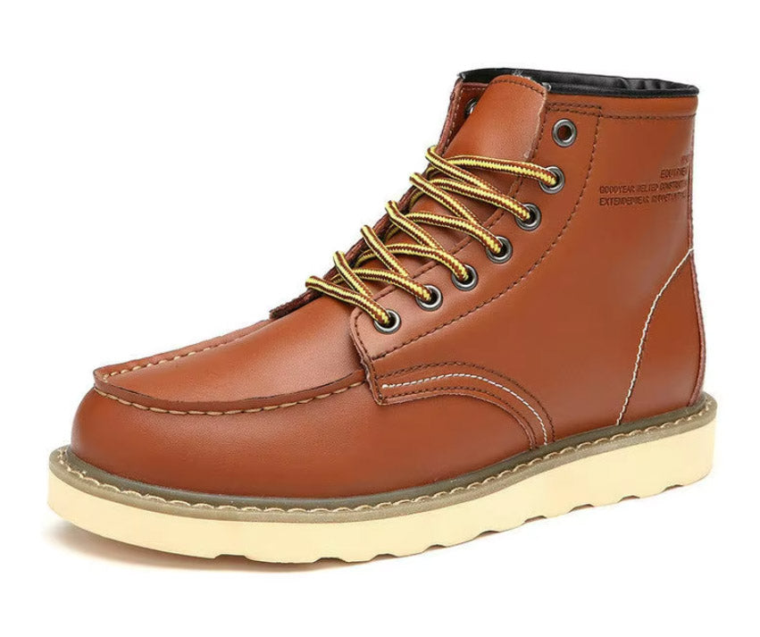 Alpex Ironhide men's 6-inch moc leather boots