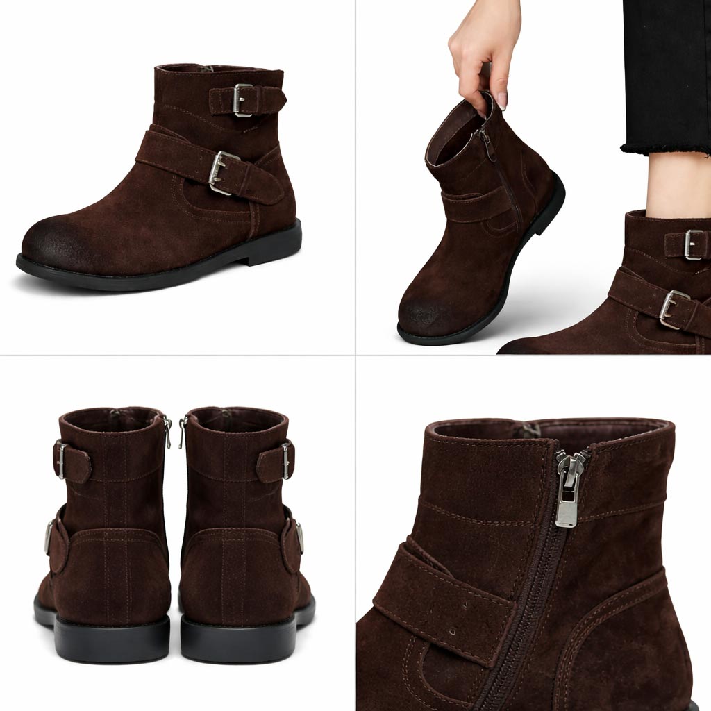 Harrowby Suede Ankle Boots – Women’s