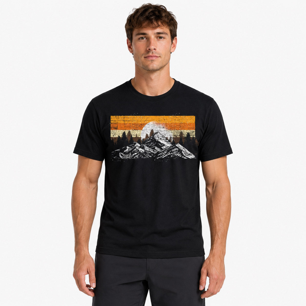 Northline Highline AR men's mountain graphic t-shirt