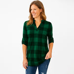 Rogue V-Neck Cotton Top - Women's