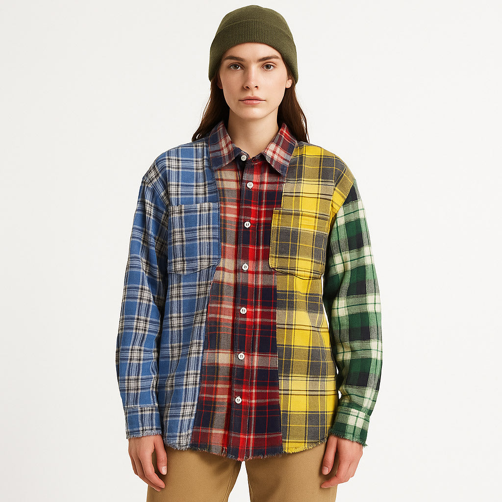 Alpex GridLock Splice women's flannel shirt