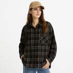 Vintage Oversized Plaid Shirt – Women’s