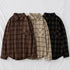 Vintage Oversized Plaid Shirt – Women’s