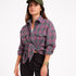 Mueyaruho Oversized Plaid Shirt - Women’s