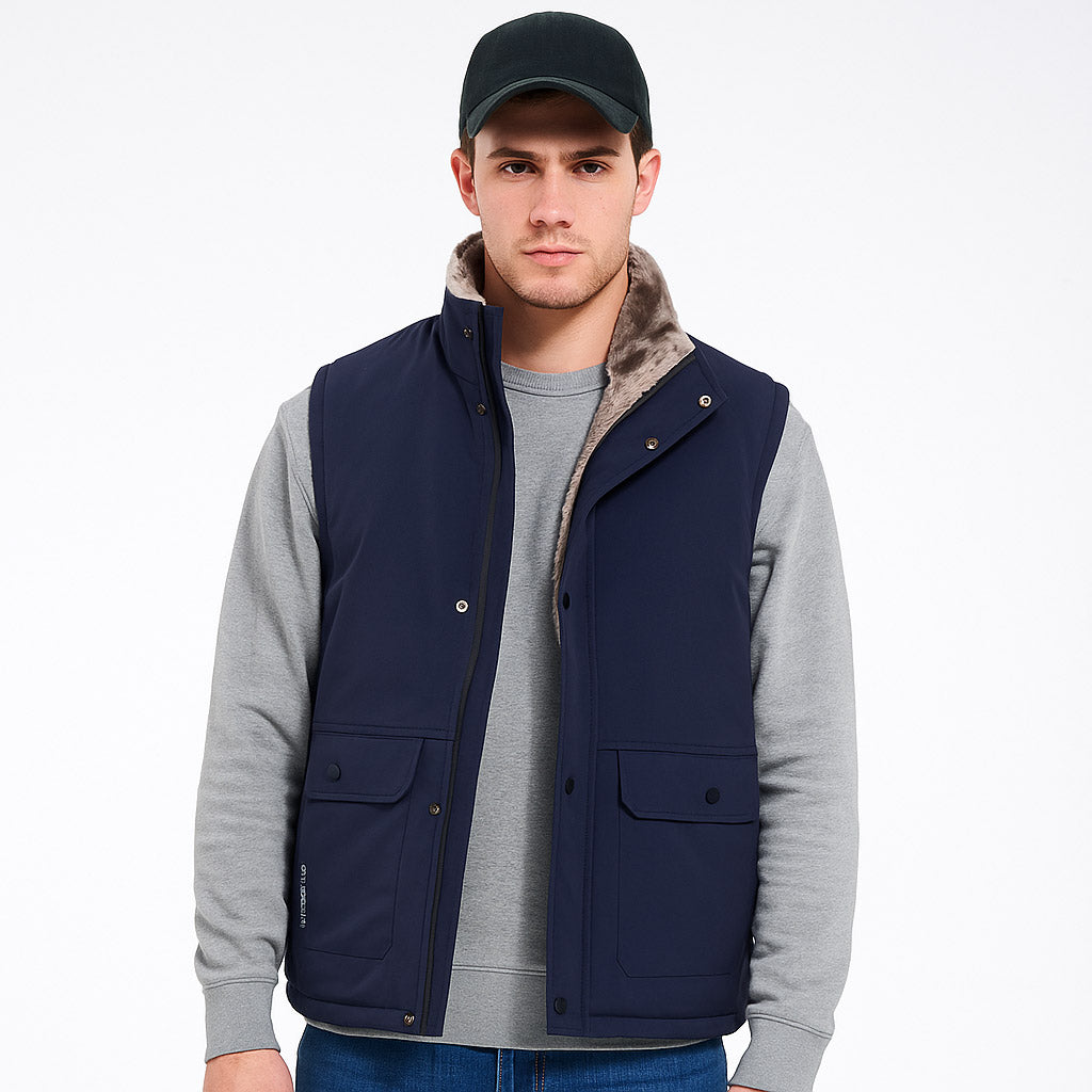 Tactical Fleece-Lined Vest - Men’s