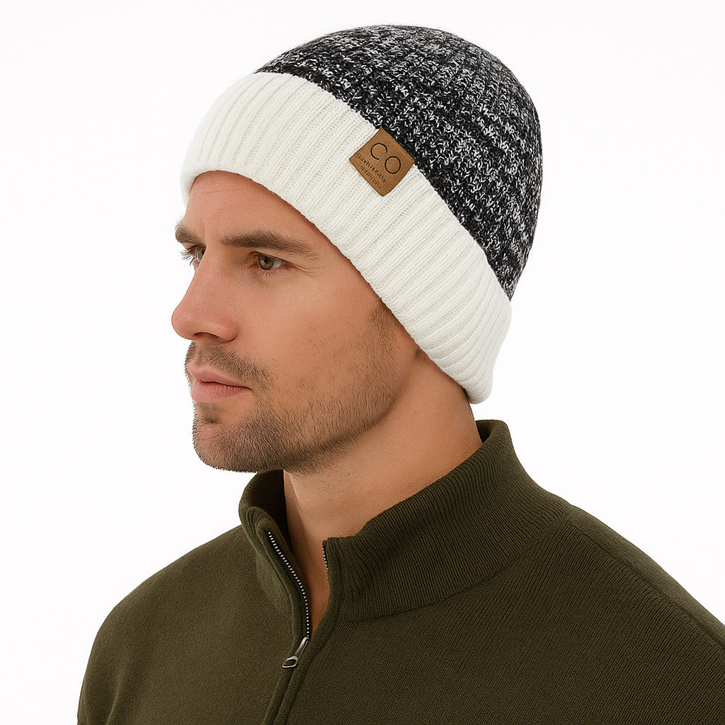Knit Beanie – Fleece-Lined Winter Cap