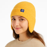 FrostLock Knit Earflap Beanie