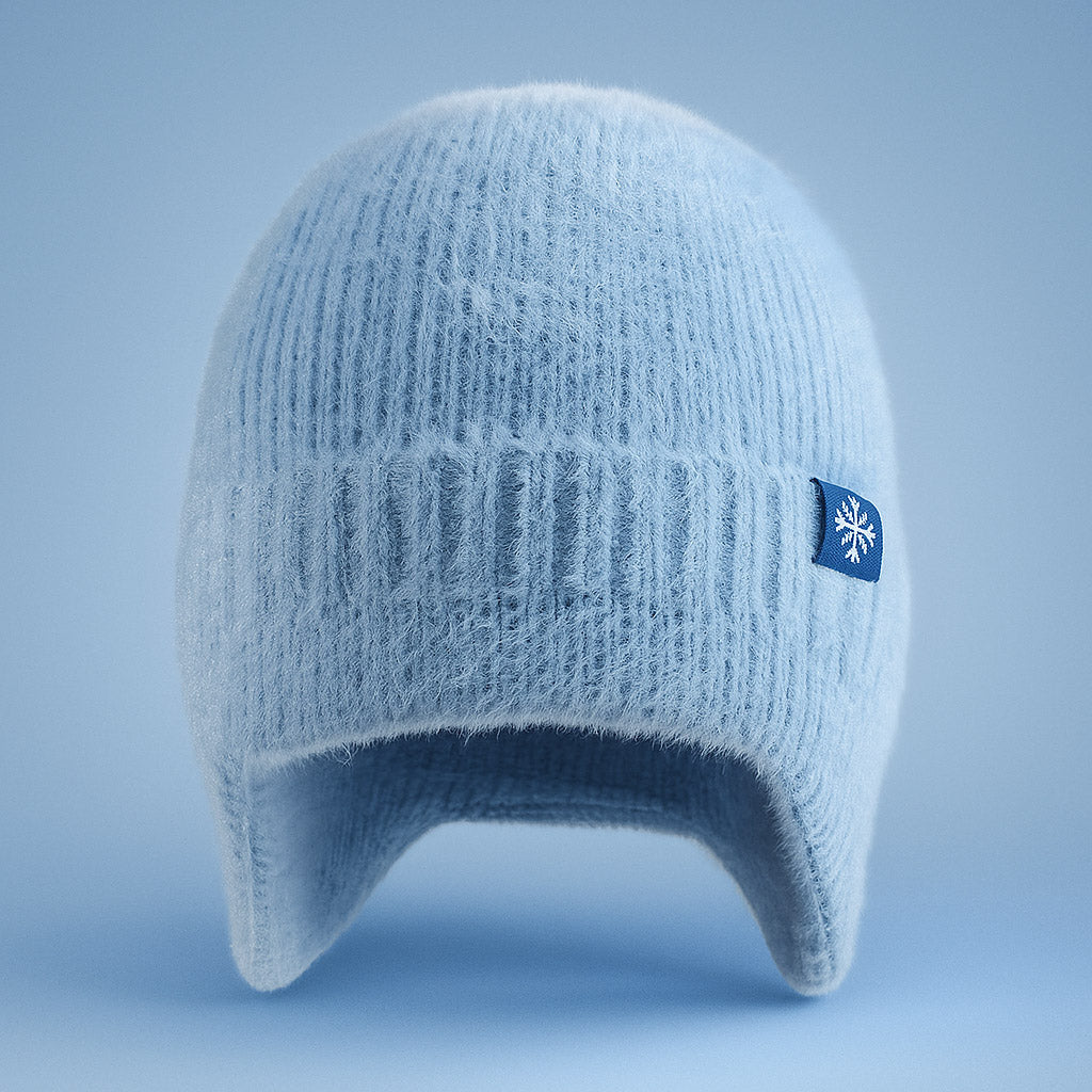 FrostLock Knit Earflap Beanie