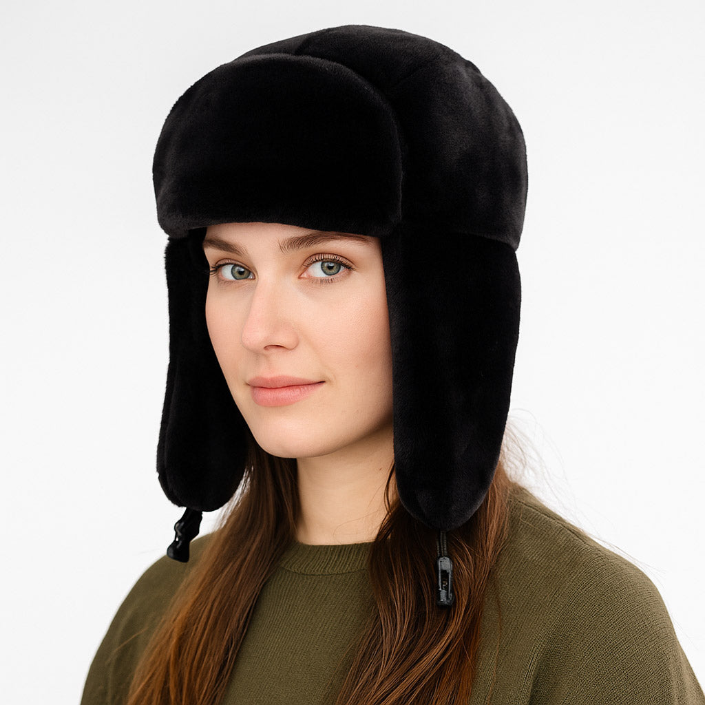PlushGuard Trapper Hat – Women’s