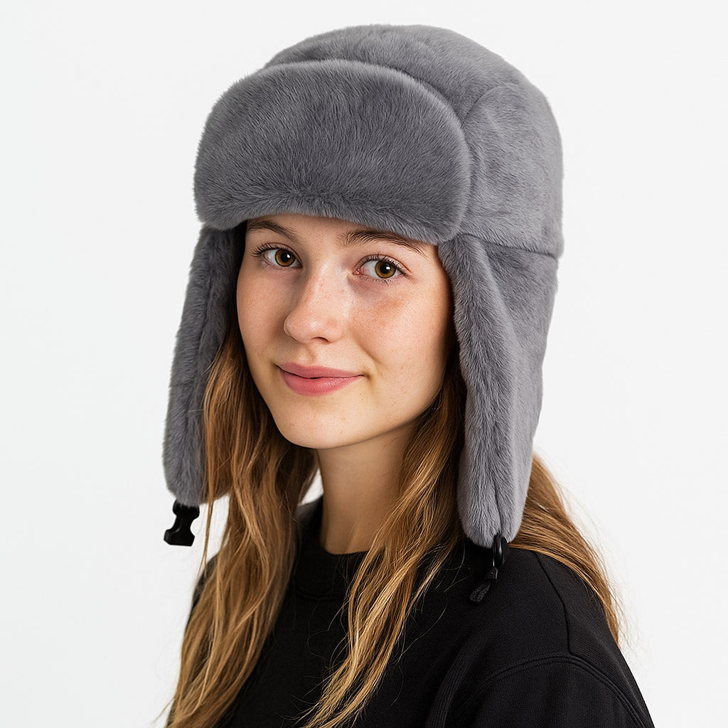PlushGuard Trapper Hat – Women’s