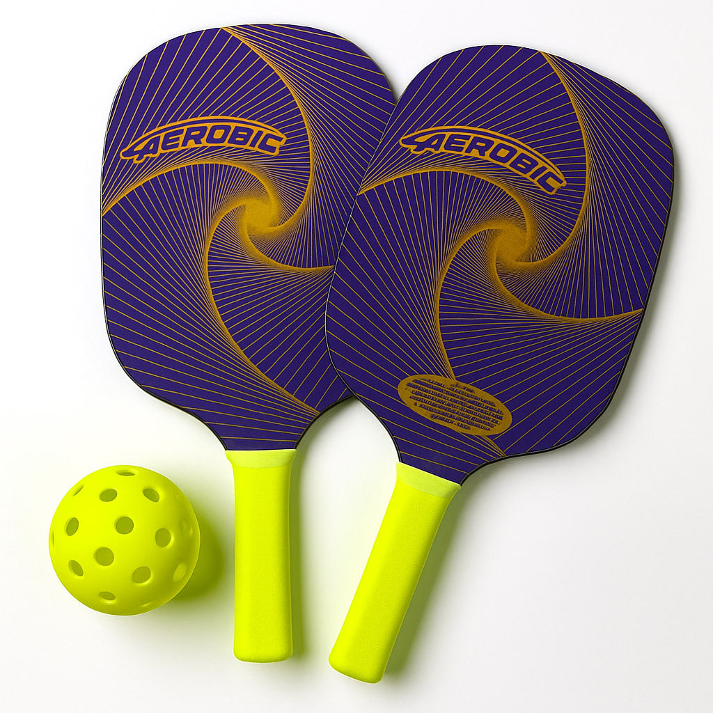 Aerobie VortexPick pickleball set with paddles and ball
