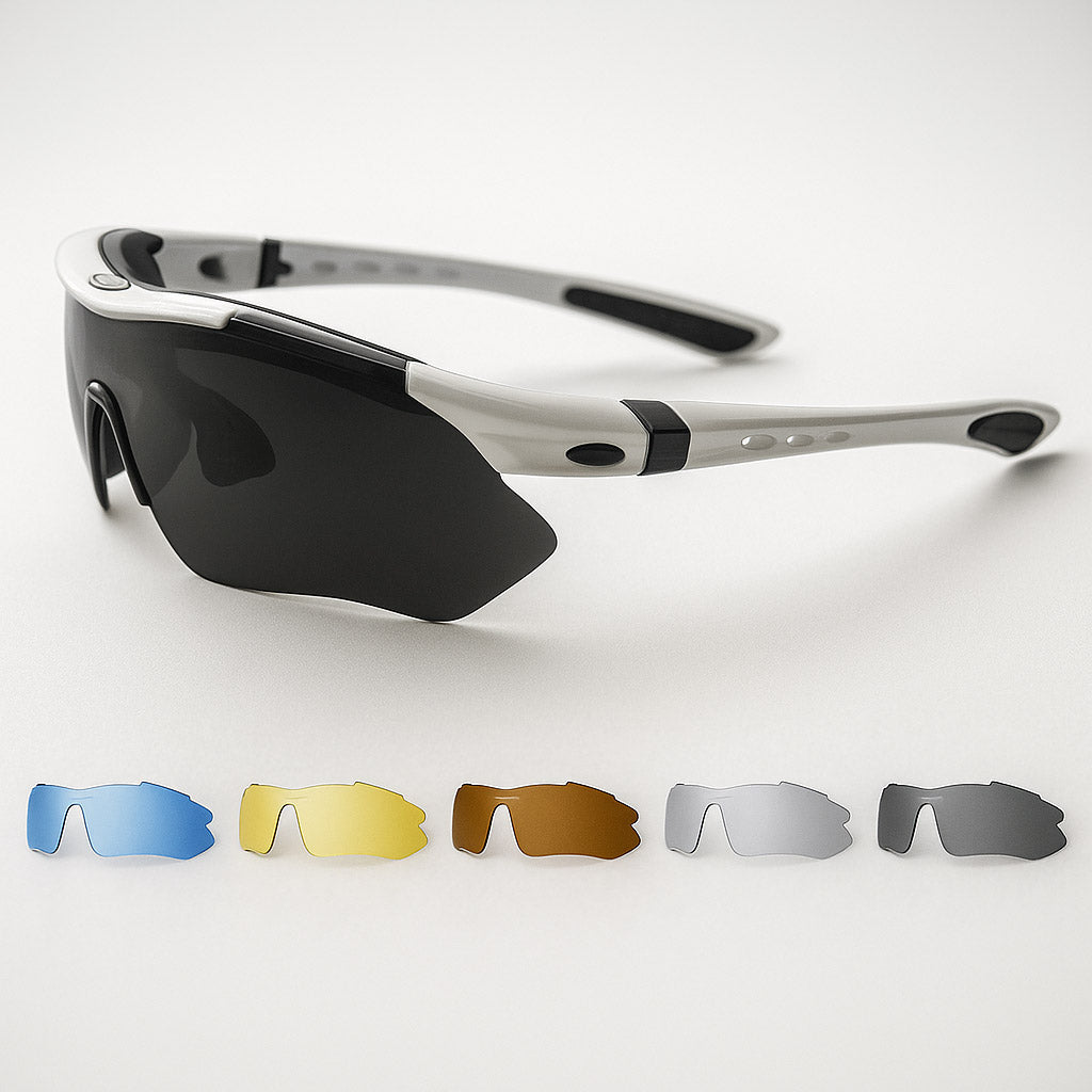 Polarized Cycling Glasses – 5-Lens System
