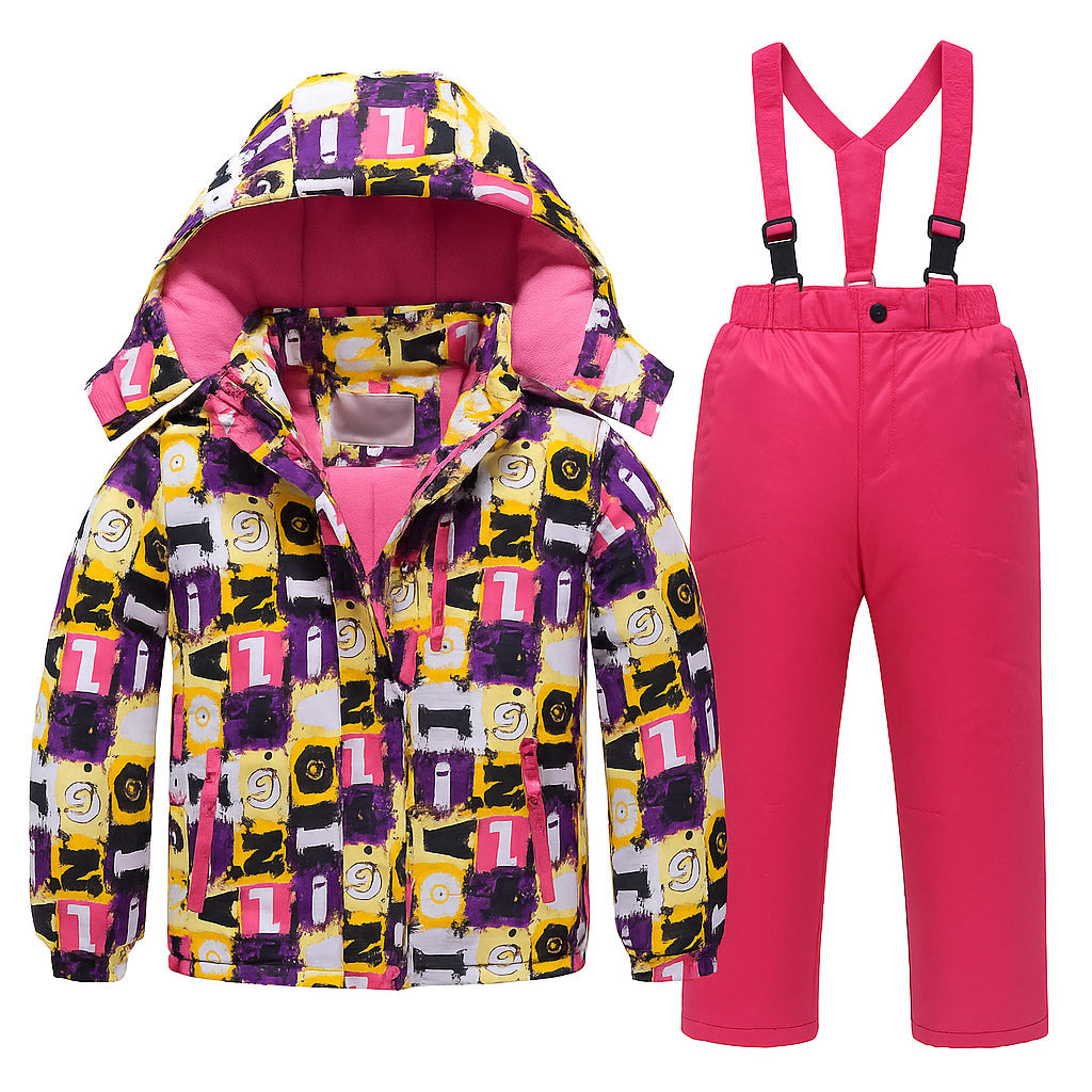 Alpex Blizzard Burst kids' two-piece snowsuit set