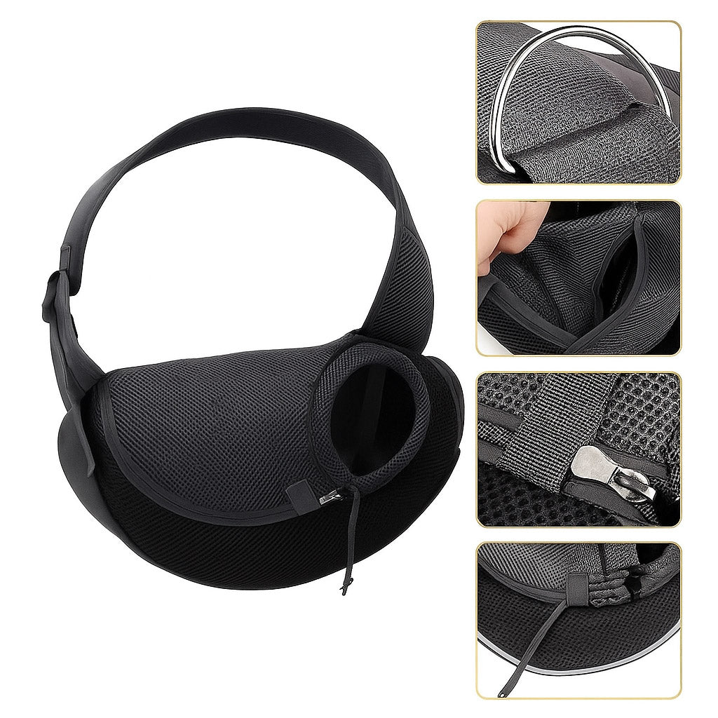 AeroPup Mesh Travel Sling - Small Dog Carrier Pack