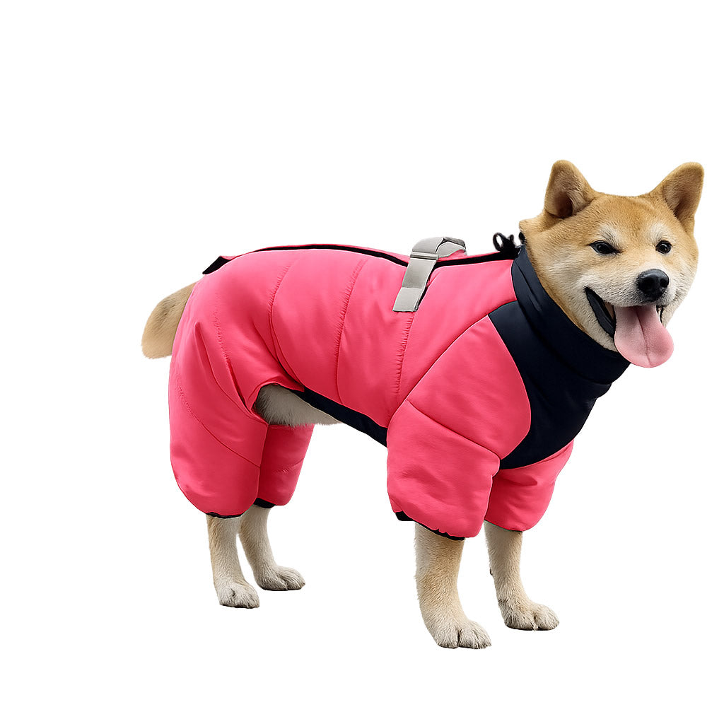 BlizzardGuard Full-Body Dog Jacket [Insulated 3-Layer Softshell]