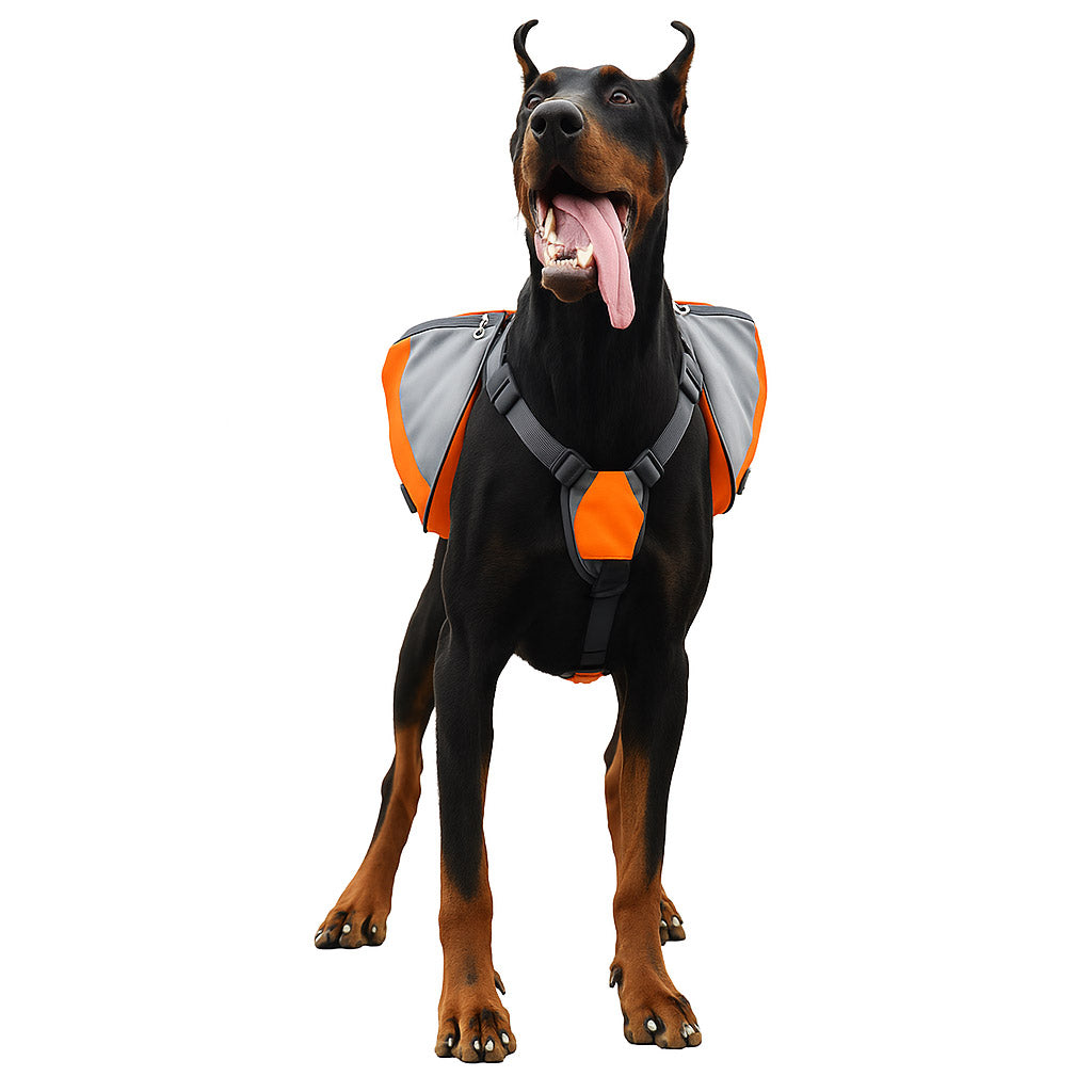 TrailPaw Polyester Dog Saddle Pack - All Breeds