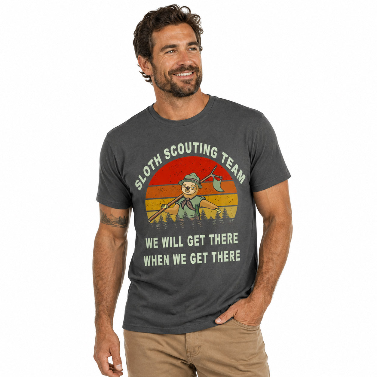 Northline Highline AR camp graphic t-shirt