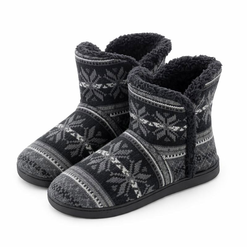 Popovych Kestrel women's knit slipper boot