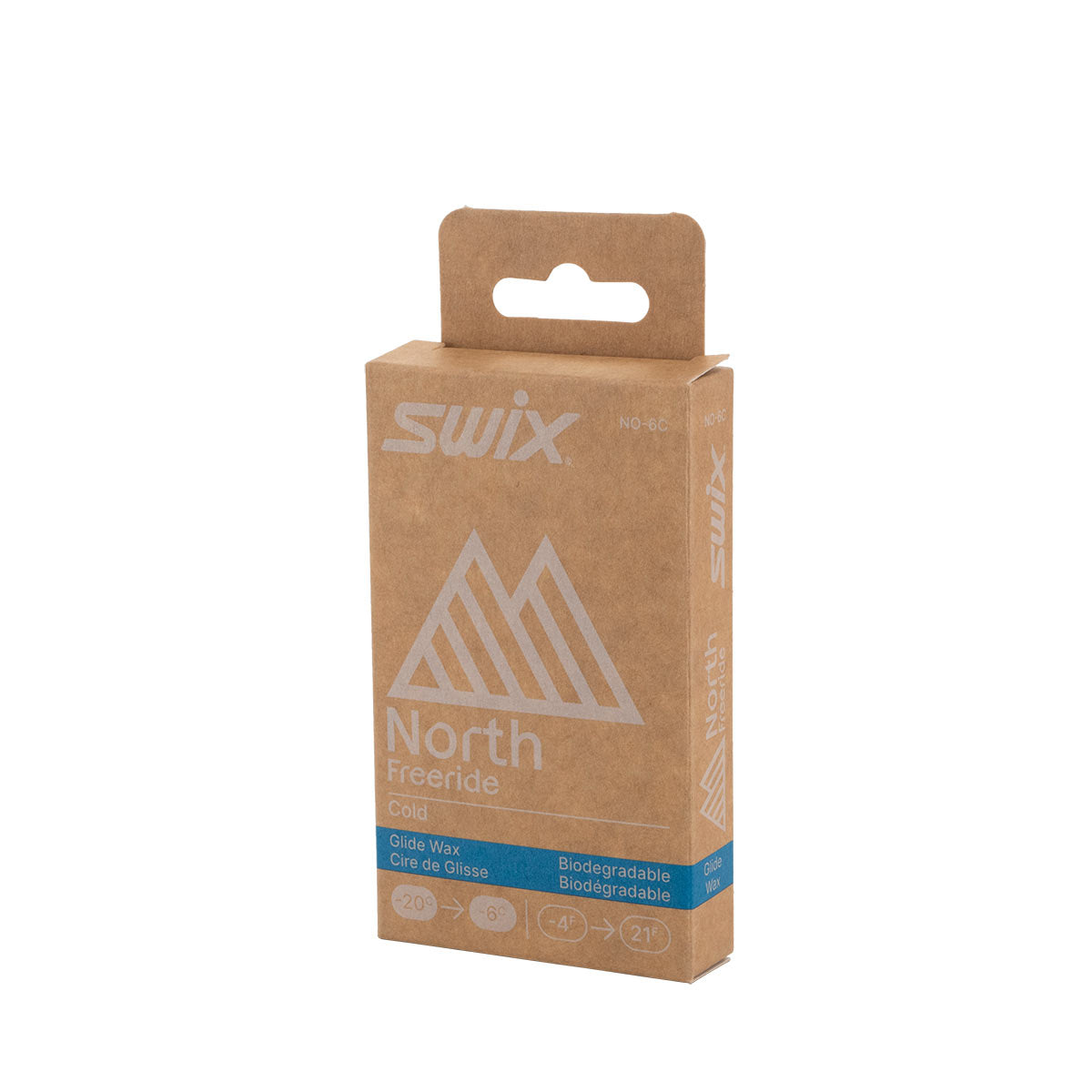 Swix NO-6C North Glidewax cold ski glide wax 60 g