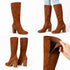 Alderpass Suede Knee-High Block-Heel Boots – Women’s