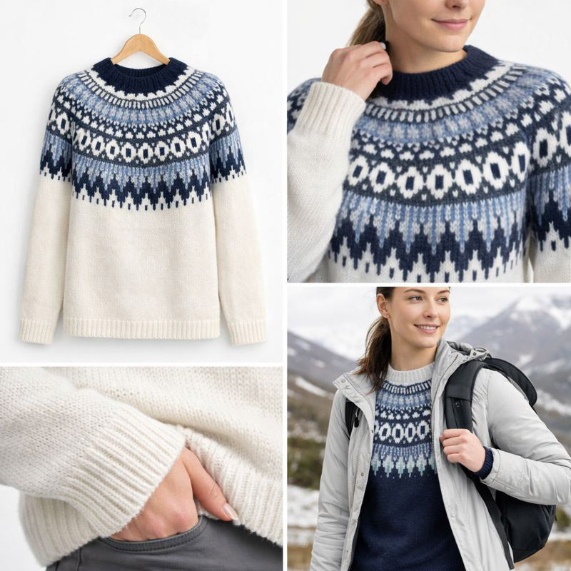 Stonehaven Crewneck Sweater – Women’s