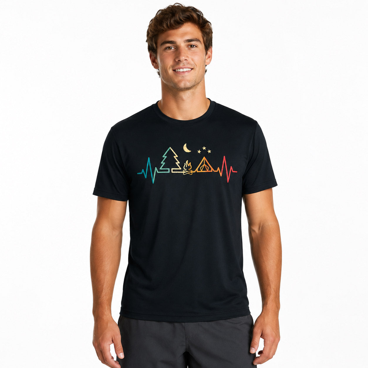 Northline Highline AR men's camp graphic t-shirt