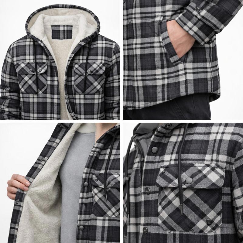 Brackenvale Overshirt Sherpa – Men’s