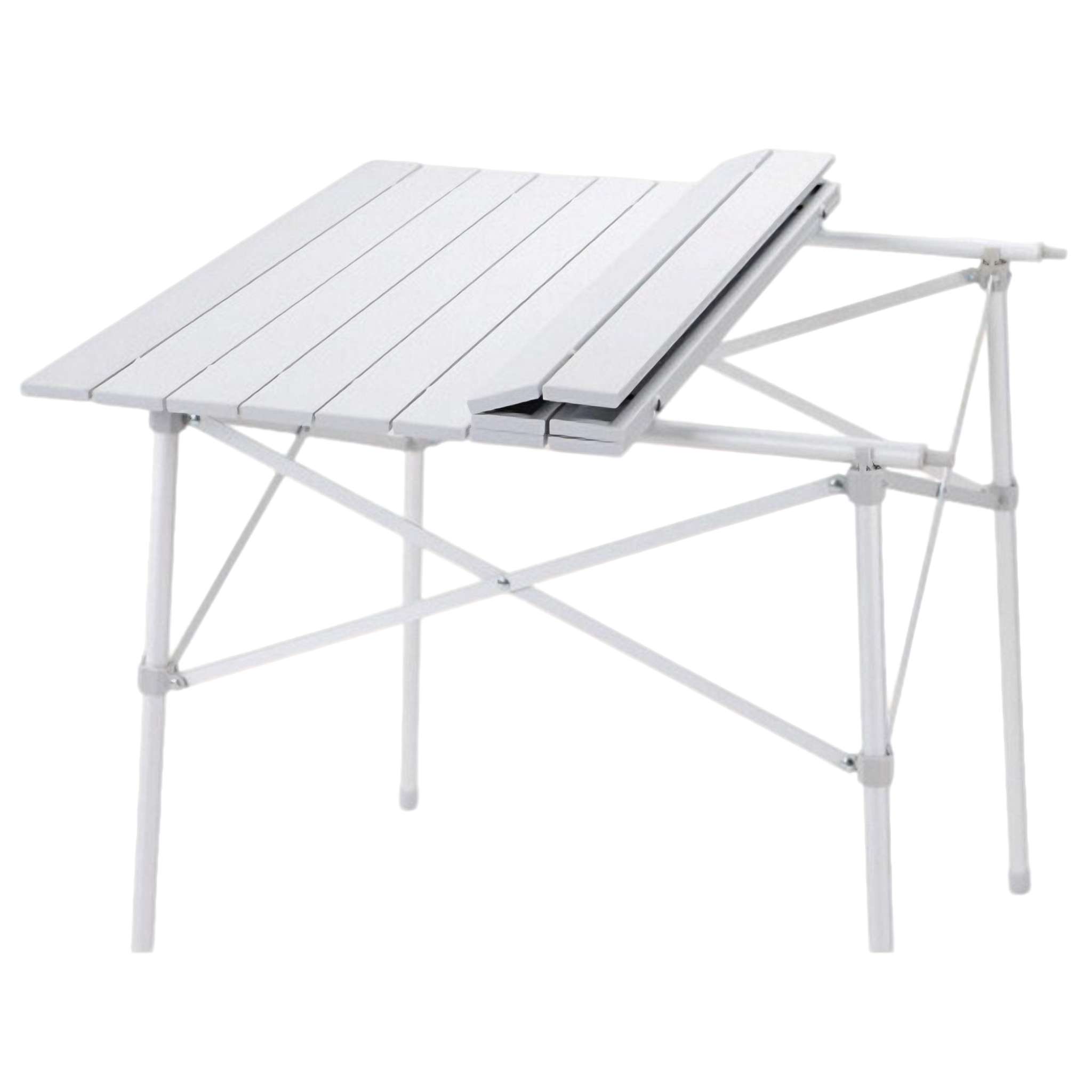 EdgeFold Camp Table - Silver