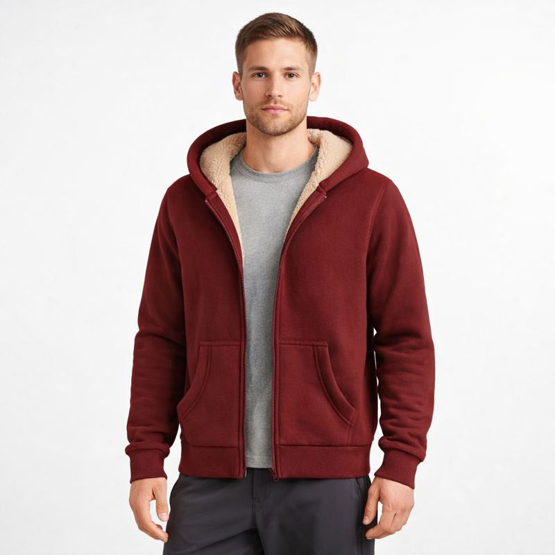 Glenfarrow Zip Hoodie Sherpa – Unisex