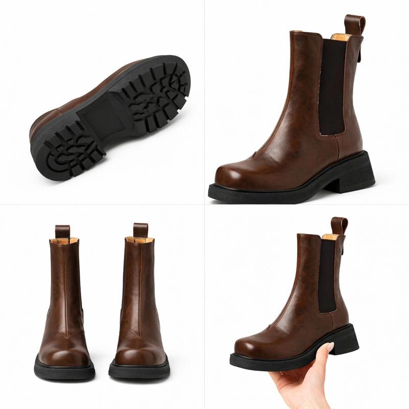 Bridlewick Leather Chelsea Boots - Womens