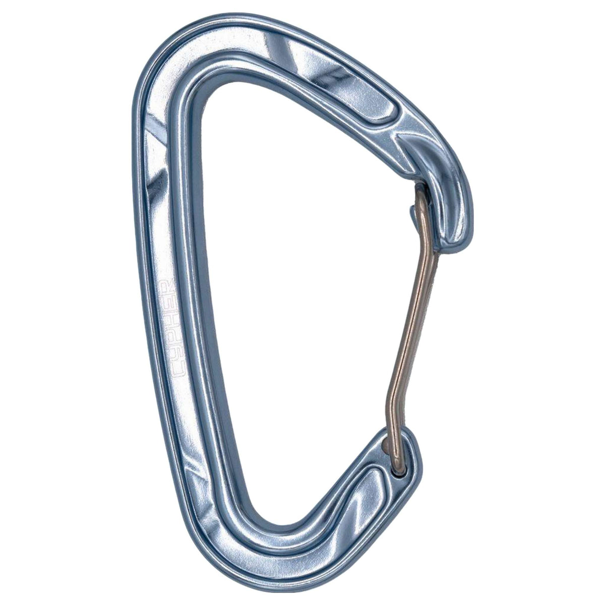 Cypher Echo blue wire-gate climbing carabiner