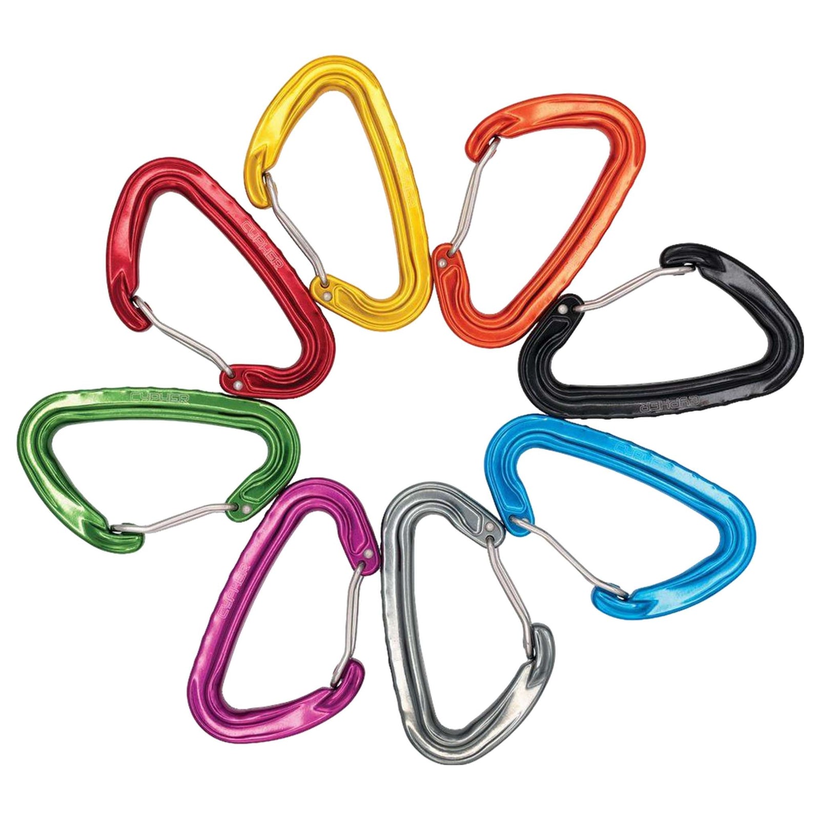 Ceres II Carabiner Set - 8 Colors, 8 Pack