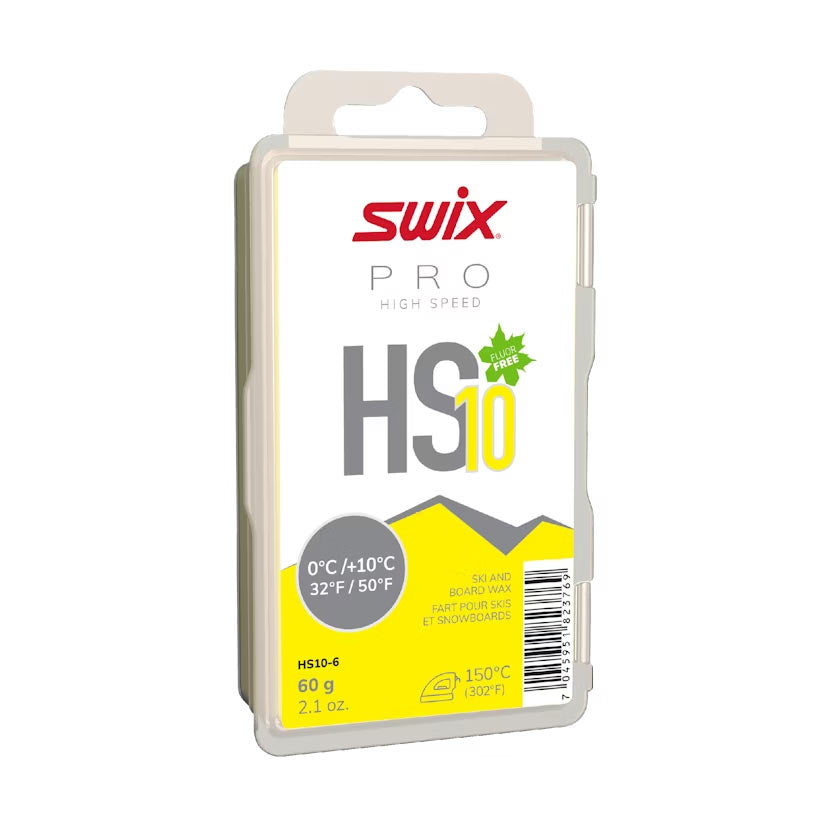 Swix HS10 warm ski glide wax 0°C to +10°C 60 g