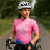 AeroGlide Prism Women's Cycling Jersey – Pink/Blue Fade