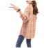 Flannel Plaid Shirt for Women