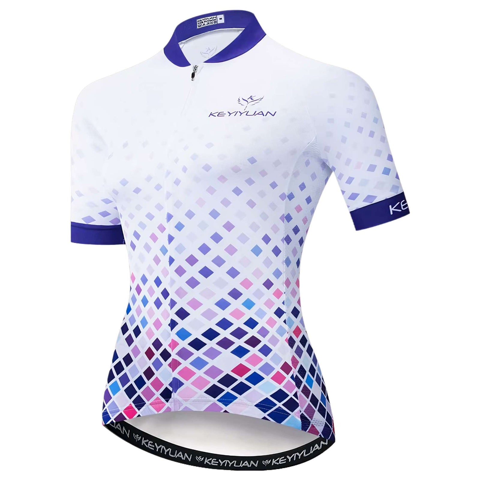 AeroGrid Women's Cycling Jersey – Pixel Fade