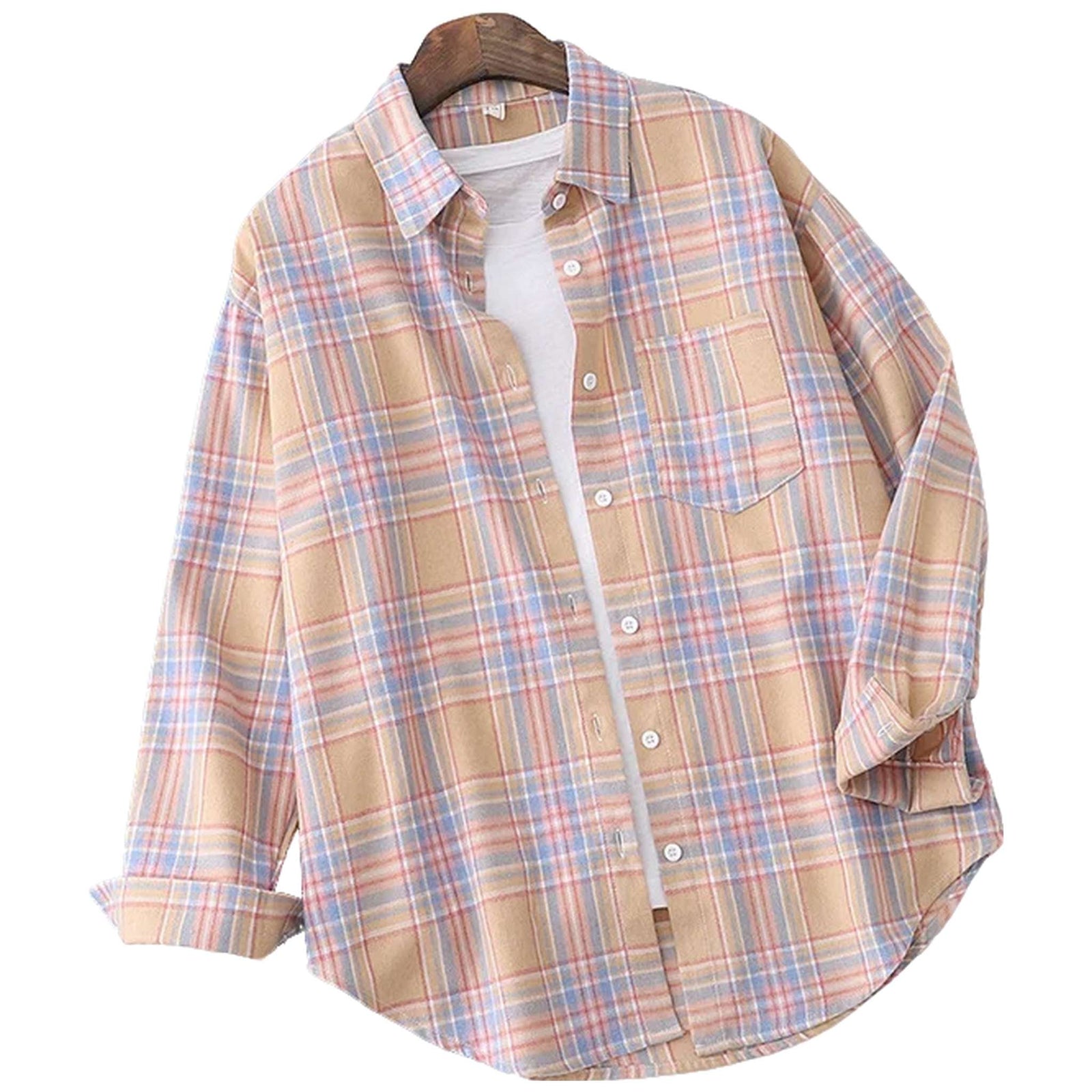 Flannel Plaid Shirt - Women's