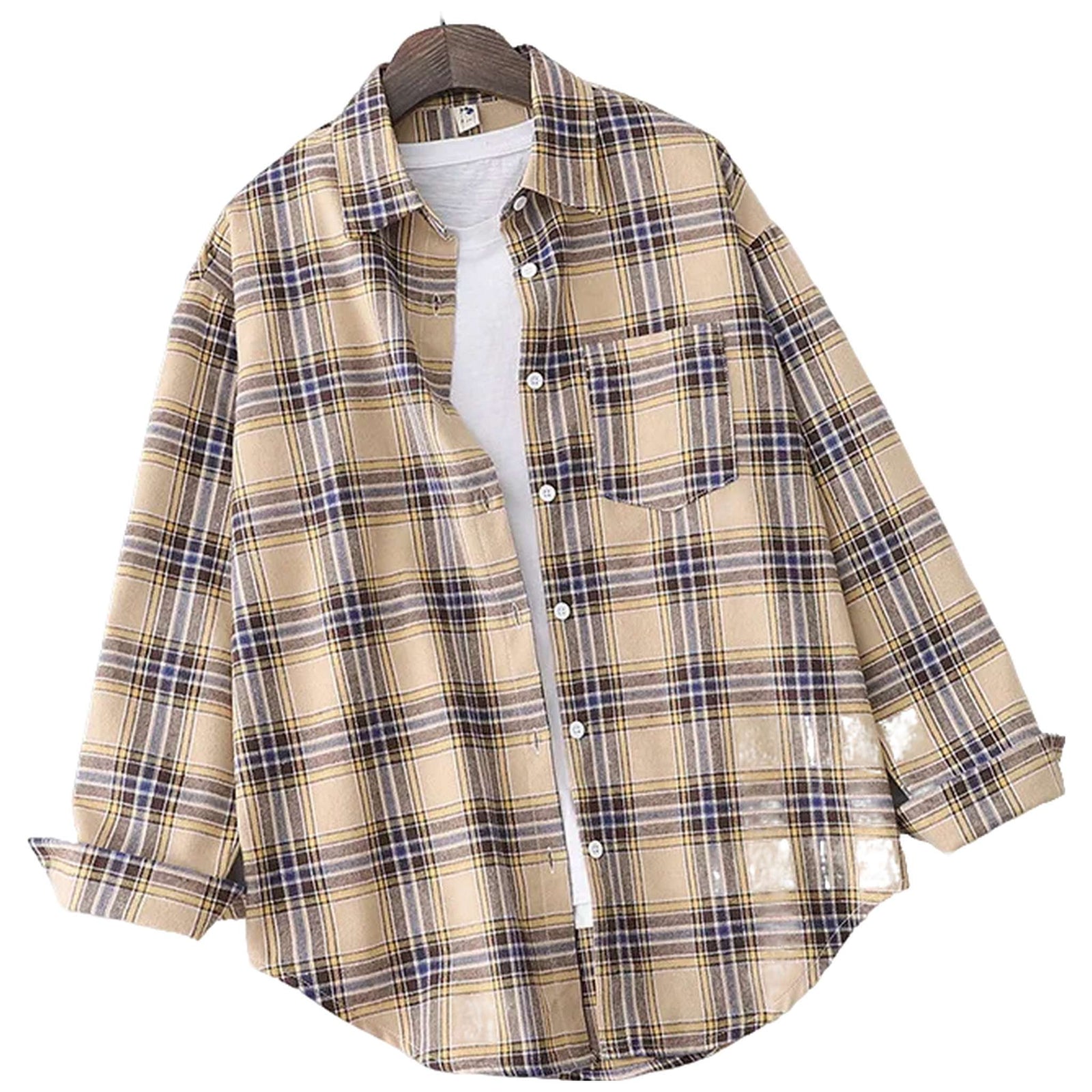 Flannel Plaid Shirt - Women's