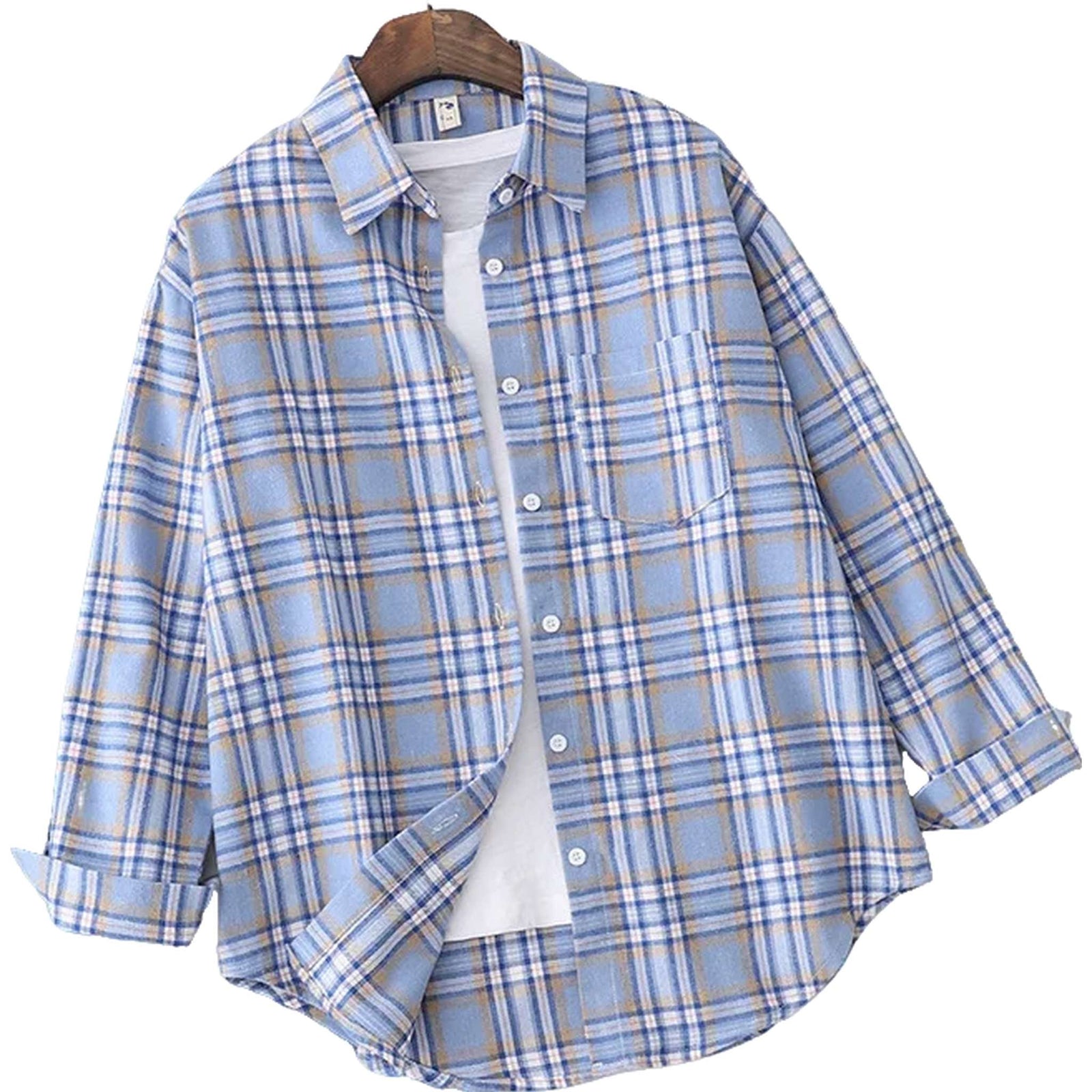 Flannel Plaid Shirt - Women's