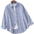 Flannel Plaid Shirt for Women