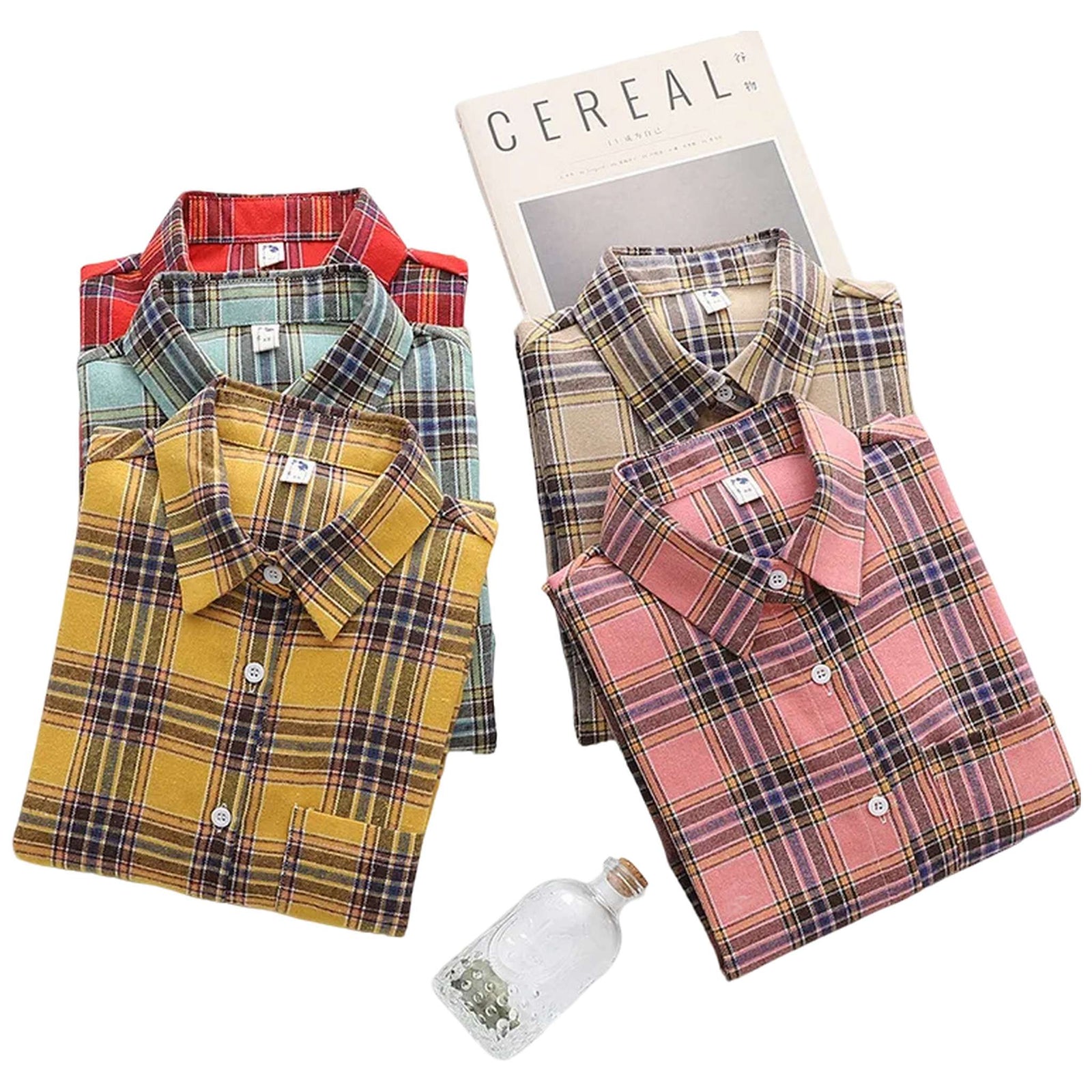 Flannel Plaid Shirt - Women's