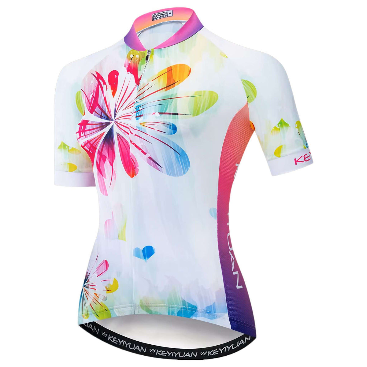 Keyiyuan Radiance women's Spectrum Burst cycling jersey