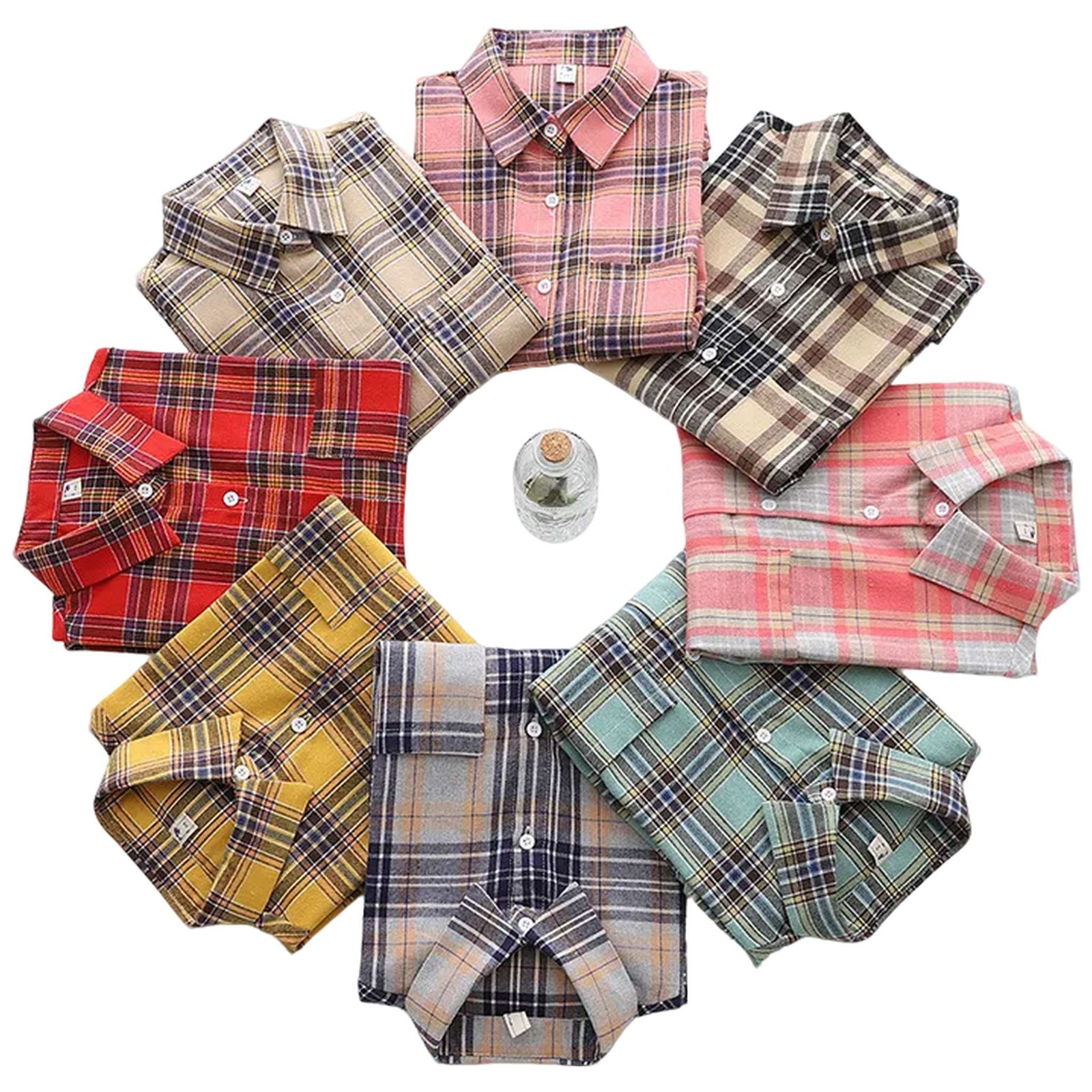 Flannel Plaid Shirt - Women's