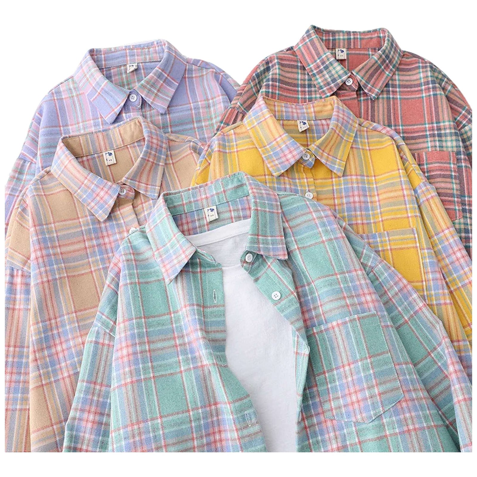 Flannel Plaid Shirt - Women's